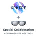 Sphere Spatial Collaboration for Immersive Meetings AR Software Bundle | for Magic Leap 2, HoloLens 2, Quest Pro, Quest 3, iPad