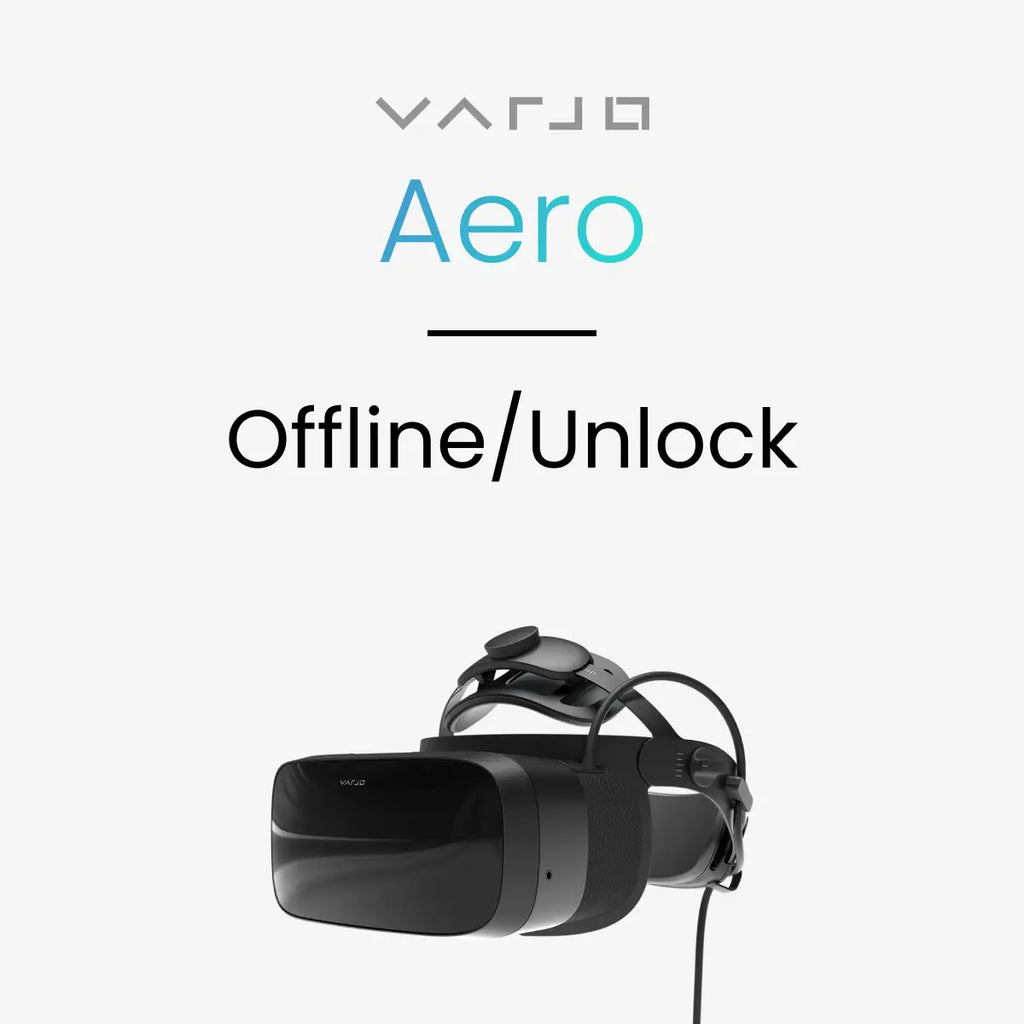 Varjo Aero Offline/Unlock - Software
