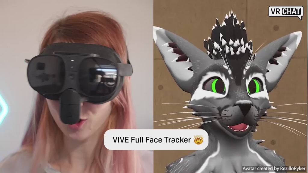 VIVE Full Face Tracker | for VIVE XR Elite